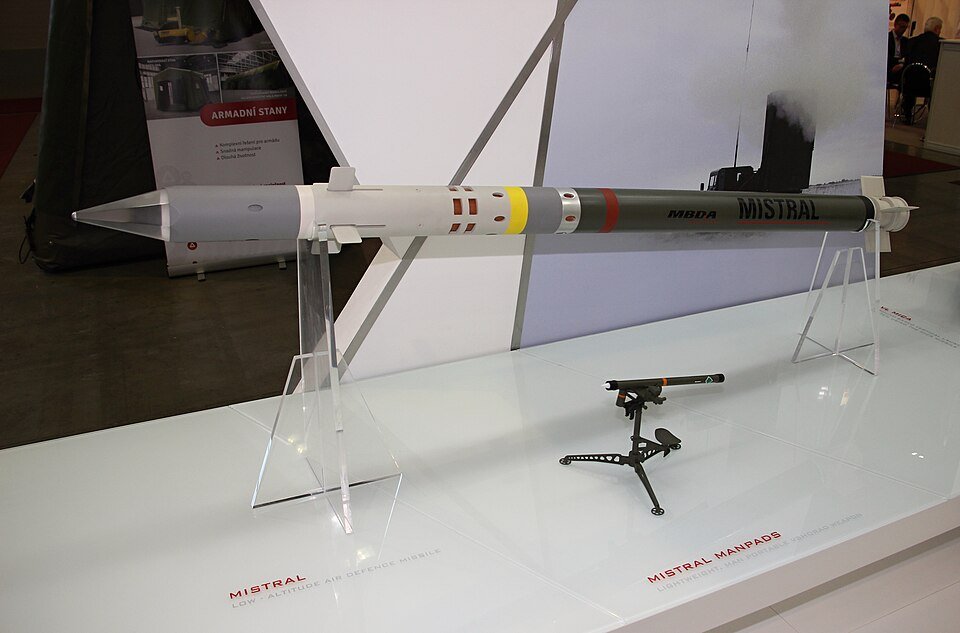 Mistral (missile) — licensed reference photograph
