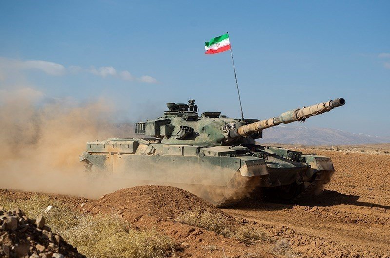 Mobarez (tank) — licensed reference photograph