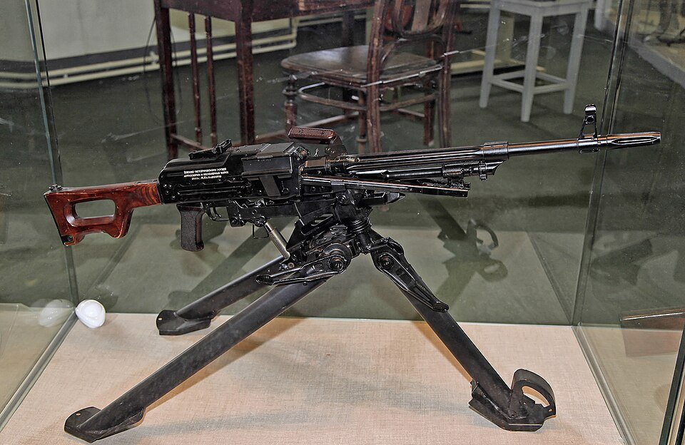 PK machine gun — licensed reference photograph