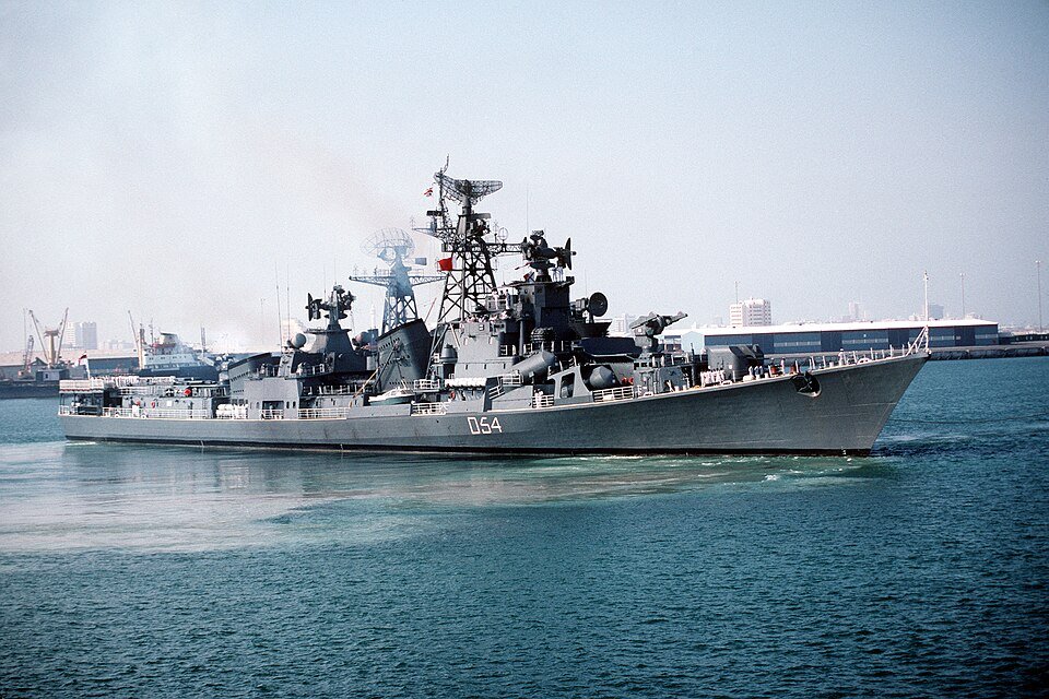Rajput-class destroyer — licensed reference photograph