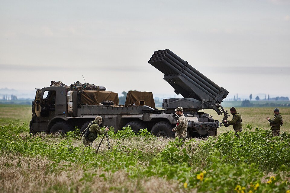 RM-70 multiple rocket launcher — licensed reference photograph