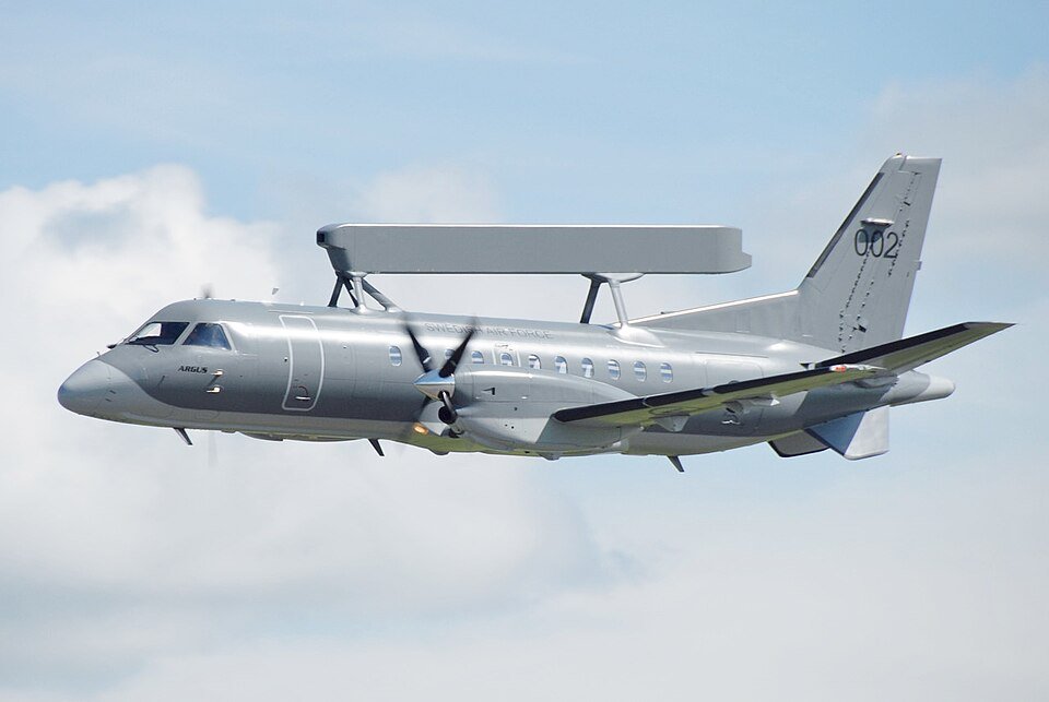 Saab 340 AEW&C — licensed reference photograph
