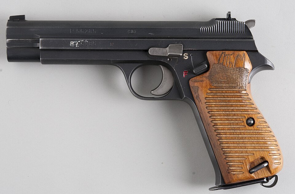 SIG P210 — licensed reference photograph