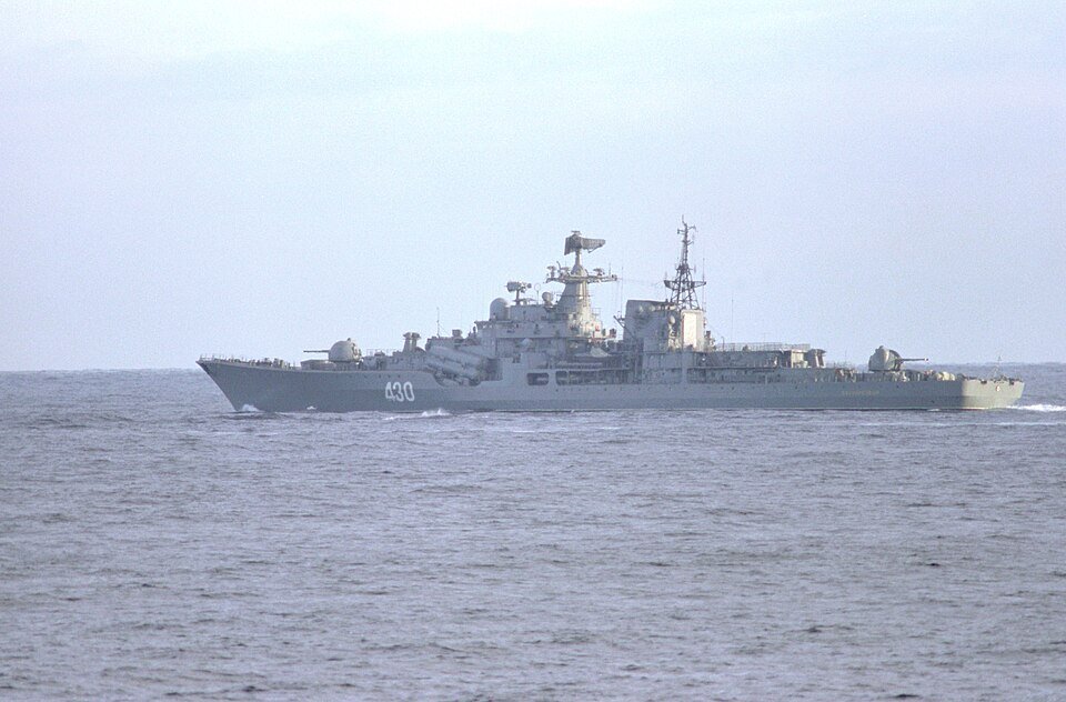 Sovremenny-class destroyer — licensed reference photograph