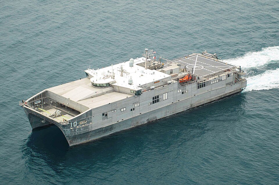 Spearhead-class expeditionary fast transport — licensed reference photograph