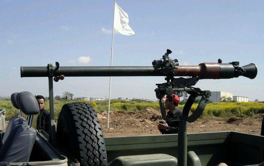 SPG-9 recoilless gun, vehicle-mounted reference photograph — licensed equipment photograph