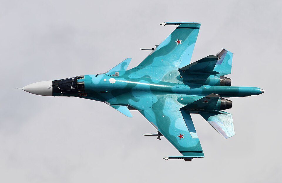 Sukhoi Su-34 — licensed reference photograph