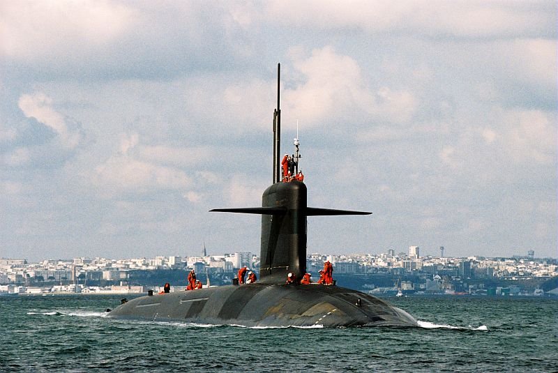 Triomphant-class submarine — licensed reference photograph