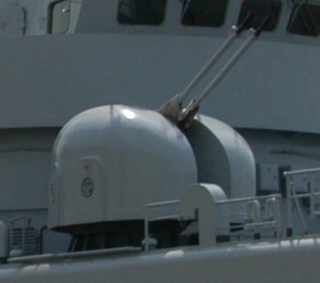 Type 76 twin 37 mm naval gun — licensed reference photograph