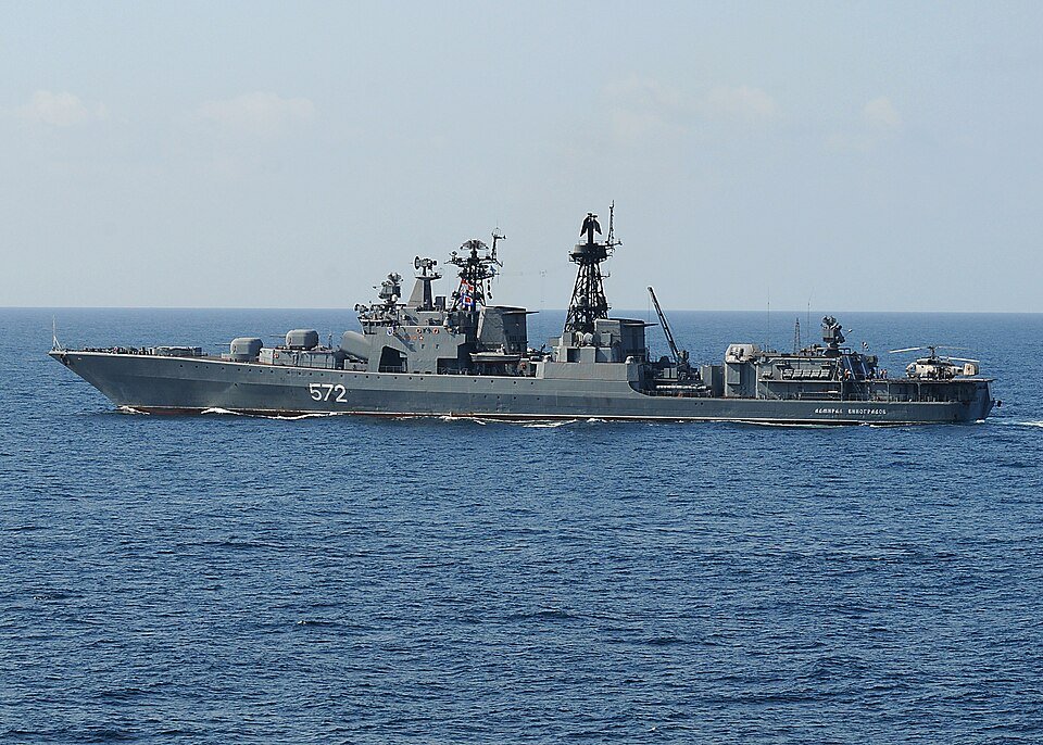 Udaloy-class destroyer — licensed reference photograph