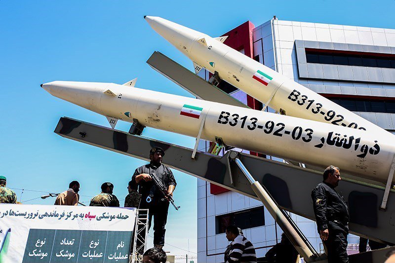 Zolfaghar (missile) — licensed reference photograph